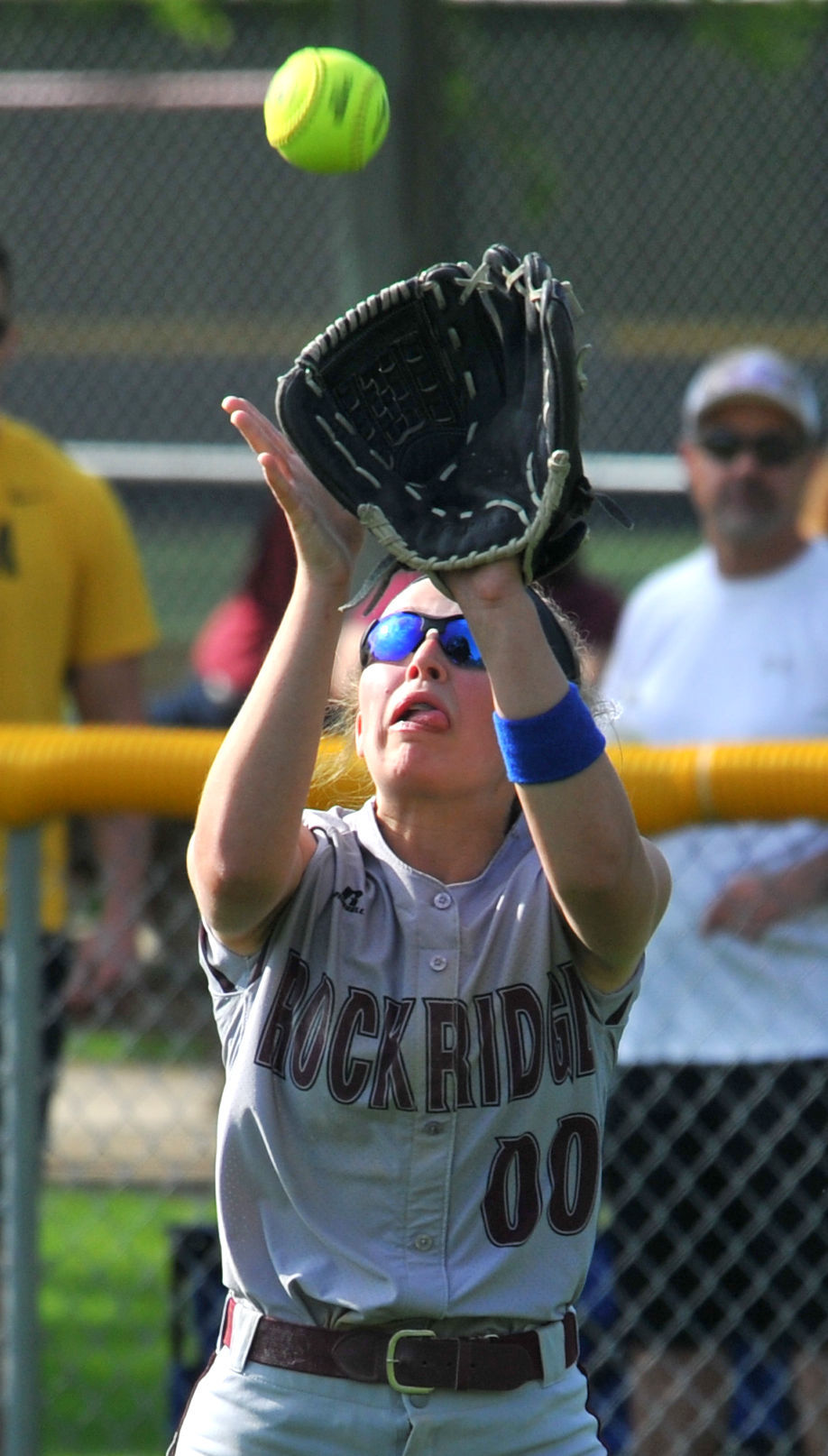 Rockridge at Alleman softball
